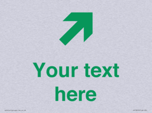 Custom Safe Condition inverse: Green Up right arrow